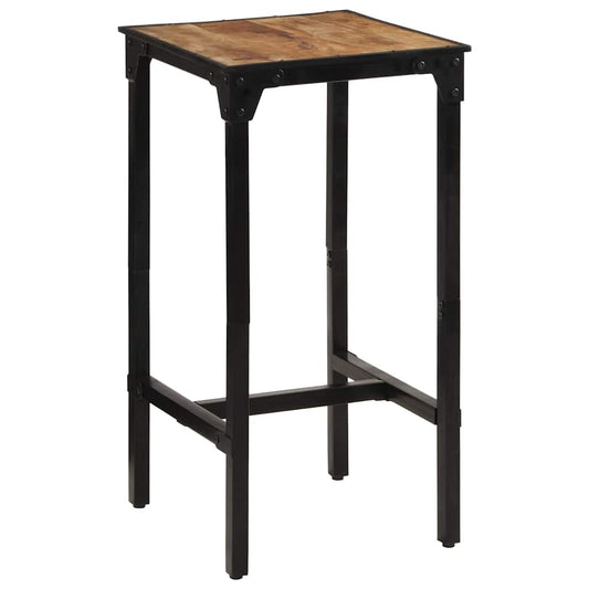 Bar Table 60x55x107 cm Solid Rough Wood Mango Bar Table 60x55x107 cm Solid Rough Wood Mango