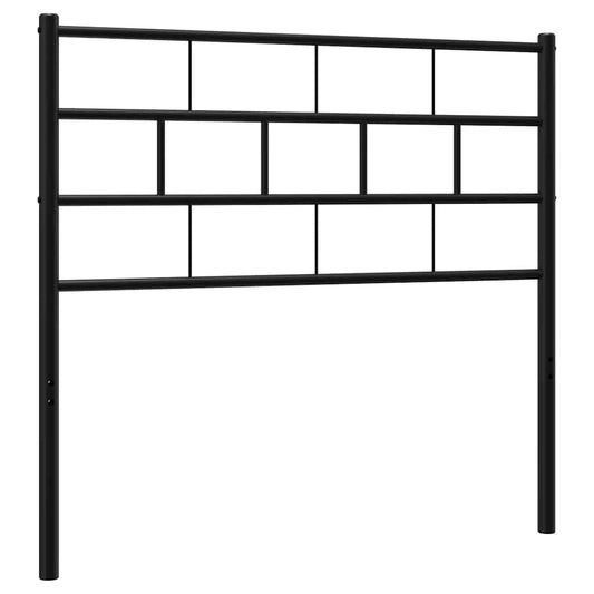 Metal Replace Headboard Black 100 cm Metal Replace Headboard Black 100 cm