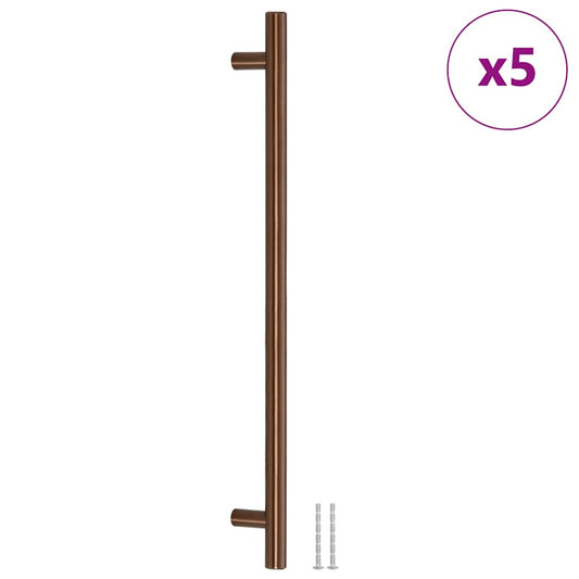 Cabinet Handles 5 pcs Bronze 320 mm Stainless Steel Cabinet Handles 5 pcs Bronze 320 mm Stainless Steel
