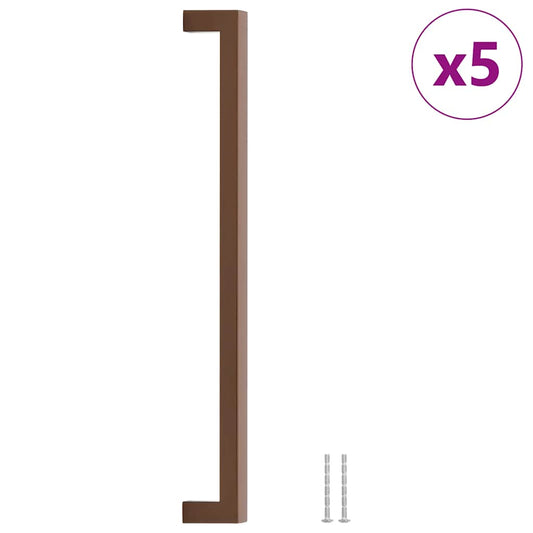 Cabinet Handles 5 pcs Bronze 320 mm Stainless Steel Cabinet Handles 5 pcs Bronze 320 mm Stainless Steel