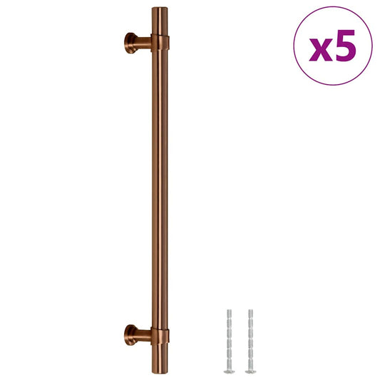 Cabinet Handles 5 pcs Bronze 192 mm Stainless Steel Cabinet Handles 5 pcs Bronze 192 mm Stainless Steel