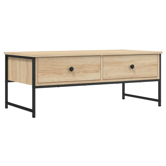 Coffee Table Sonoma Oak 101x49x39,5 cm Engineered Wood Coffee Table Sonoma Oak 101x49x39,5 cm Engineered Wood