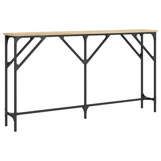 Console Table Sonoma Oak 140x23x75 cm Engineered Wood Console Table Sonoma Oak 140x23x75 cm Engineered Wood