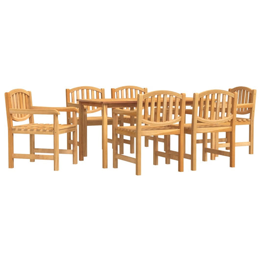7 Piece Garden Dining Set Solid Wood Teak 7 Piece Garden Dining Set Solid Wood Teak