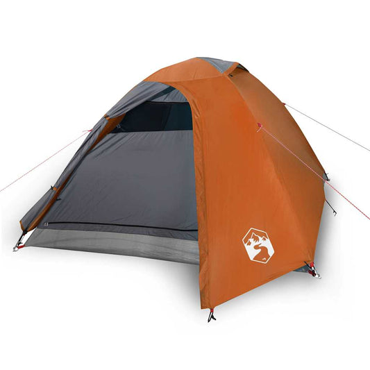 Camping Tent Dome 3-Person Orange Waterproof Camping Tent Dome 3-Person Orange Waterproof