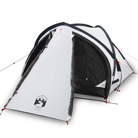 Camping Tent Dome 2-Person White Blackout Fabric Waterproof Camping Tent Dome 2-Person White Blackout Fabric Waterproof