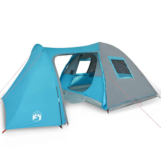 Family Tent Dome 6-Person Blue Waterproof Family Tent Dome 6-Person Blue Waterproof