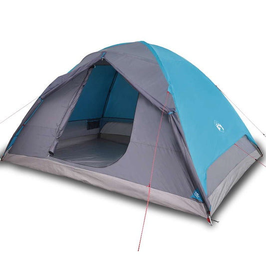 Camping Tent Dome 6-Person Blue Waterproof Camping Tent Dome 6-Person Blue Waterproof