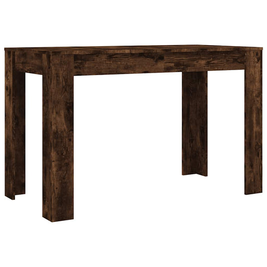 Dining Table Smoked Oak 120x60x76 cm Engineered Wood Dining Table Smoked Oak 120x60x76 cm Engineered Wood