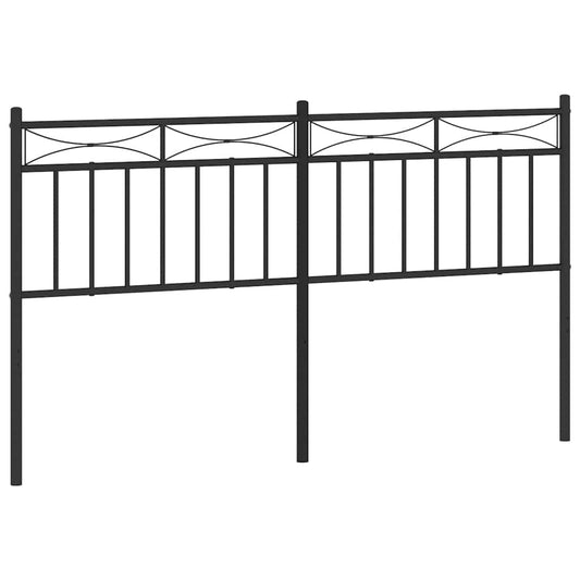 Metal Replace Headboard Black 150 cm Metal Replace Headboard Black 150 cm