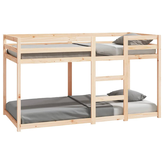 Bunk Bed without Mattress 90x190 cm Single Solid Wood Pine Bunk Bed without Mattress 90x190 cm Single Solid Wood Pine