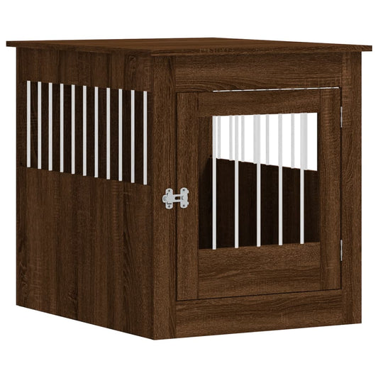 Dog Crate Furniture Brown Oak 64.5x80x71 cm Engineered Wood Dog Crate Furniture Brown Oak 64.5x80x71 cm Engineered Wood
