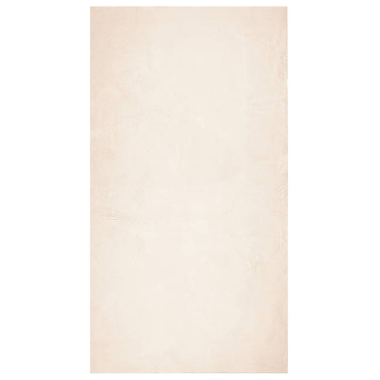 Rug HUARTE Short Pile Soft and Washable Beige 60x110 cm Rug HUARTE Short Pile Soft and Washable Beige 60x110 cm