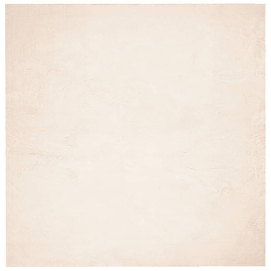 Rug HUARTE Short Pile Soft and Washable Beige 200x200 cm Rug HUARTE Short Pile Soft and Washable Beige 200x200 cm