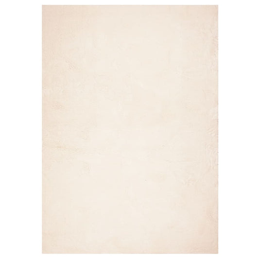 Rug HUARTE Short Pile Soft and Washable Beige 240x340 cm Rug HUARTE Short Pile Soft and Washable Beige 240x340 cm