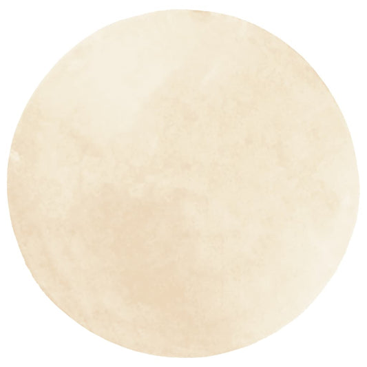 Rug HUARTE Short Pile Soft and Washable Cream Ø 200 cm Rug HUARTE Short Pile Soft and Washable Cream Ø 200 cm