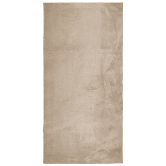 Rug HUARTE Short Pile Soft and Washable Sand 100x200 cm Rug HUARTE Short Pile Soft and Washable Sand 100x200 cm