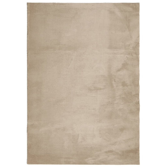 Rug HUARTE Short Pile Soft and Washable Sand 120x170 cm Rug HUARTE Short Pile Soft and Washable Sand 120x170 cm