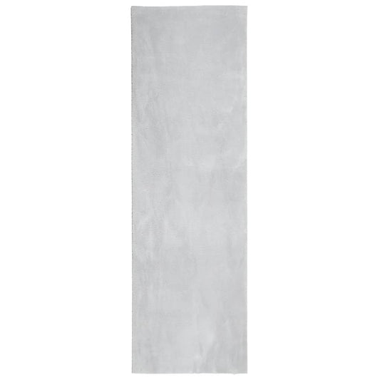 Rug HUARTE Short Pile Soft and Washable Grey 80x250 cm Rug HUARTE Short Pile Soft and Washable Grey 80x250 cm