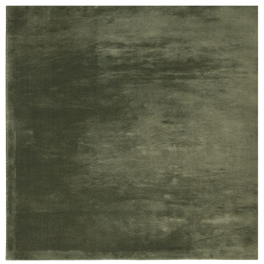 Rug HUARTE Short Pile Soft and Washable Forest Green 120x120 cm Rug HUARTE Short Pile Soft and Washable Forest Green 120x120 cm