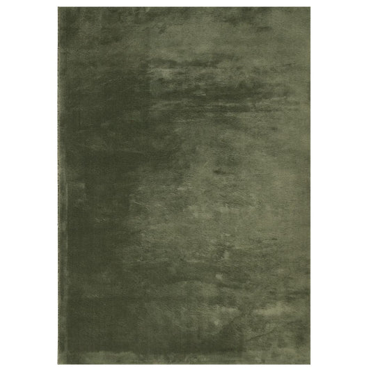Rug HUARTE Short Pile Soft and Washable Forest Green 140x200 cm Rug HUARTE Short Pile Soft and Washable Forest Green 140x200 cm