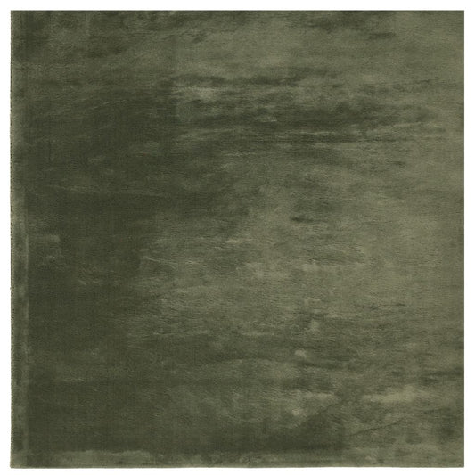 Rug HUARTE Short Pile Soft and Washable Forest Green 240x240 cm Rug HUARTE Short Pile Soft and Washable Forest Green 240x240 cm