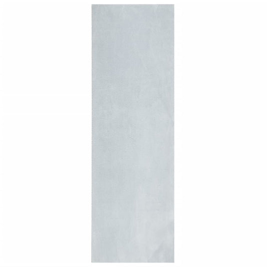 Rug HUARTE Short Pile Soft and Washable Blue 80x250 cm Rug HUARTE Short Pile Soft and Washable Blue 80x250 cm