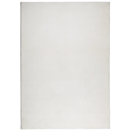 Rug IZA Short Pile Scandinavian Look Cream 140x200 cm Rug IZA Short Pile Scandinavian Look Cream 140x200 cm