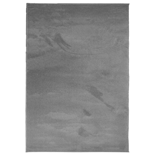 Rug OVIEDO Short Pile Anthracite 140x200 cm Rug OVIEDO Short Pile Anthracite 140x200 cm