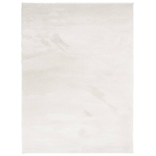 Rug OVIEDO Short Pile Beige 240x340 cm Rug OVIEDO Short Pile Beige 240x340 cm