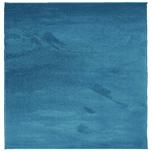Rug OVIEDO Short Pile Turquoise 240x240 cm Rug OVIEDO Short Pile Turquoise 240x240 cm