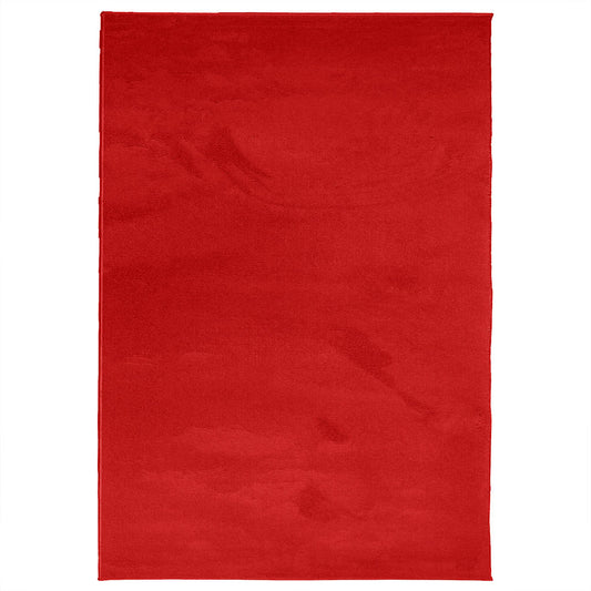 Rug OVIEDO Short Pile Red 160x230 cm Rug OVIEDO Short Pile Red 160x230 cm