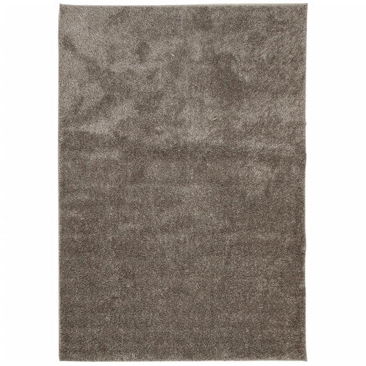 Rug ISTAN High Pile Shiny Look Grey 120x170 cm Rug ISTAN High Pile Shiny Look Grey 120x170 cm