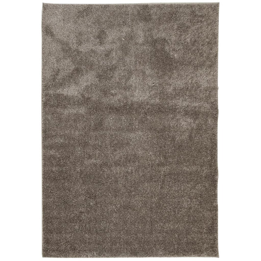 Rug ISTAN High Pile Shiny Look Grey 160x230 cm Rug ISTAN High Pile Shiny Look Grey 160x230 cm