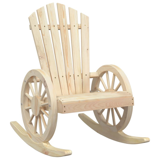 Rocking Adirondack Chair Solid Wood Fir Rocking Adirondack Chair Solid Wood Fir