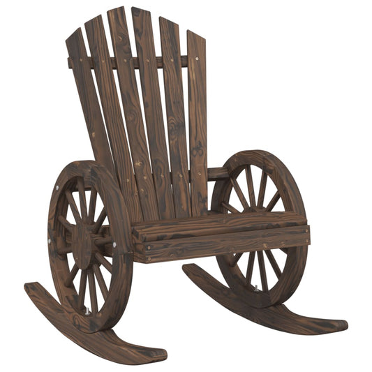 Rocking Adirondack Chair Solid Wood Fir Rocking Adirondack Chair Solid Wood Fir