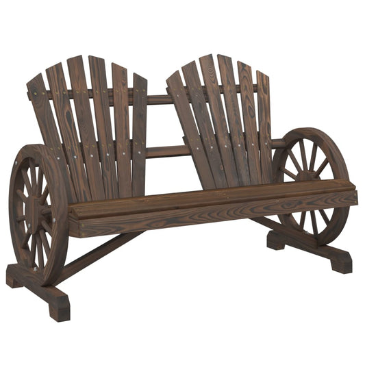 Garden Adirondack Chair | Burnt look | Solid Fir Wood Garden Adirondack Chair | Burnt look | Solid Fir Wood