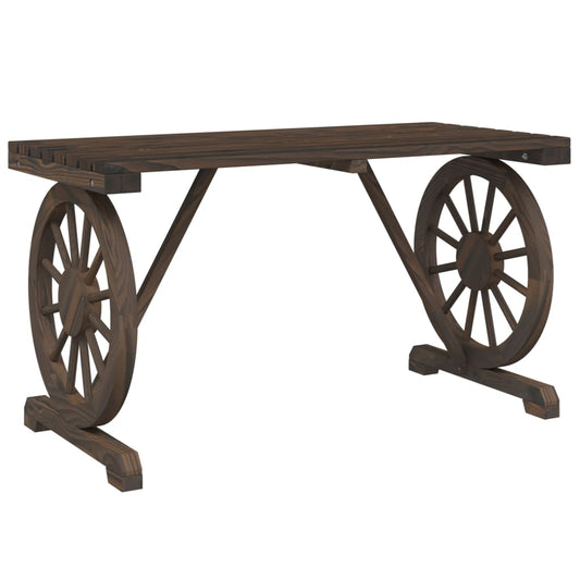Garden Table 115x55x65 cm Solid Wood Fir Garden Table 115x55x65 cm Solid Wood Fir