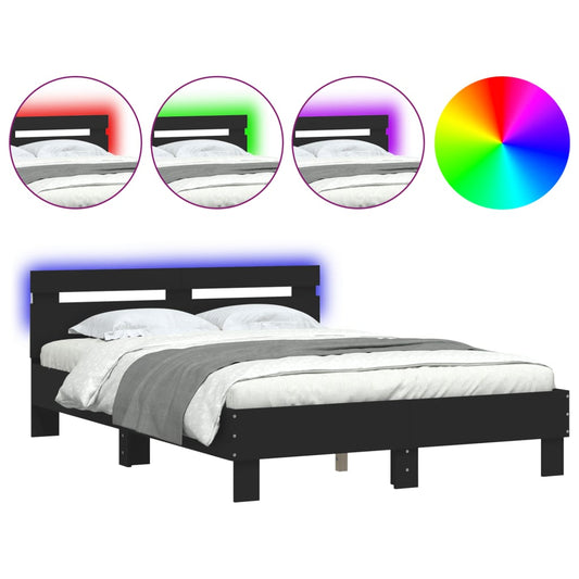 Bed Frame | Black | Engineered wood and plywood | 120x200 cm | Bed Frame Bed Frame | Black | Engineered wood and plywood | 120x200 cm | Bed Frame