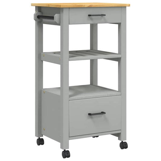 Kitchen Trolley "MONZA" 48x40x88,5 cm Solid Wood Pine Kitchen Trolley "MONZA" 48x40x88,5 cm Solid Wood Pine