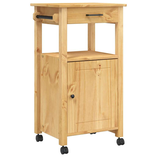Kitchen Trolley "MONZA" 48x40x88,5 cm Solid Wood Pine Kitchen Trolley "MONZA" 48x40x88,5 cm Solid Wood Pine