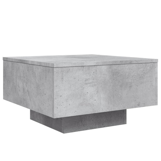 Coffee Table Concrete Grey 55x55x31 cm Engineered Wood Coffee Table Concrete Grey 55x55x31 cm Engineered Wood