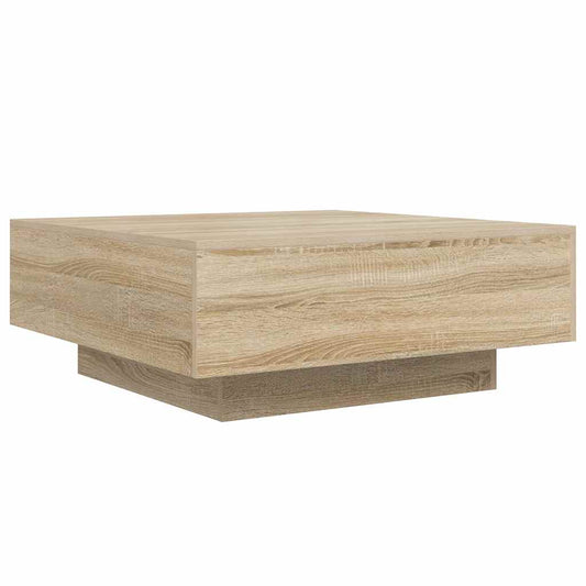 Coffee Table Sonoma Oak 80x80x31 cm Engineered Wood Coffee Table Sonoma Oak 80x80x31 cm Engineered Wood