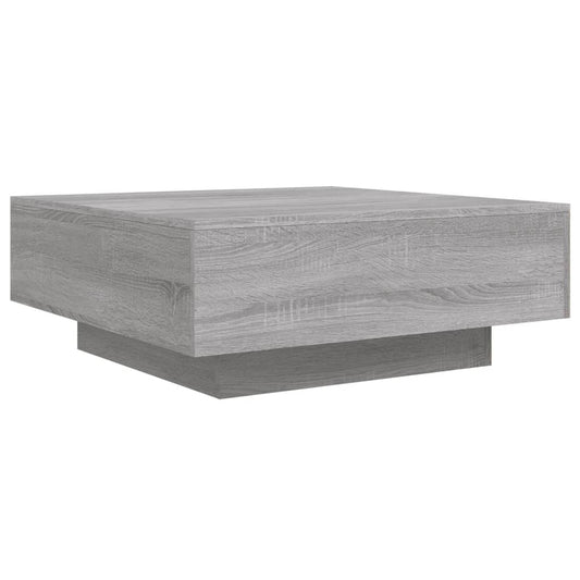 Coffee Table Grey Sonoma 80x80x31 cm Engineered Wood Coffee Table Grey Sonoma 80x80x31 cm Engineered Wood