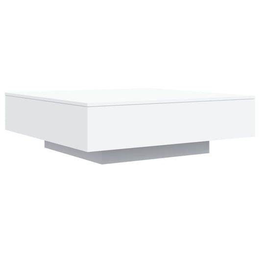 Coffee Table White 100x100x31 cm Engineered Wood Coffee Table White 100x100x31 cm Engineered Wood