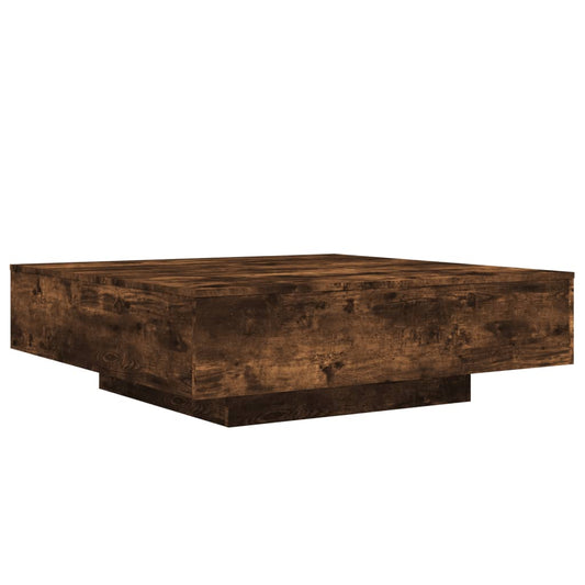 Coffee Table Smoked Oak 100x100x31 cm Engineered Wood Coffee Table Smoked Oak 100x100x31 cm Engineered Wood