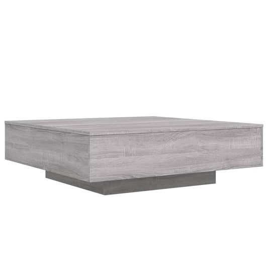Coffee Table Grey Sonoma 100x100x31 cm Engineered Wood Coffee Table Grey Sonoma 100x100x31 cm Engineered Wood