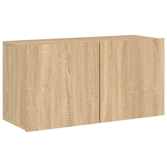 TV Cabinet Wall-mounted Sonoma Oak 80x30x41 cm TV Cabinet Wall-mounted Sonoma Oak 80x30x41 cm