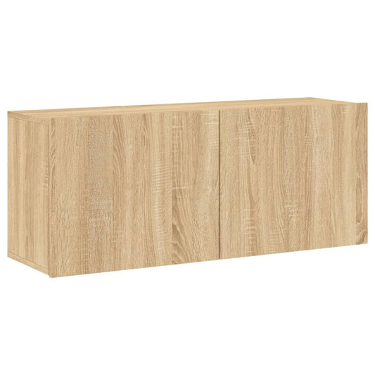 TV Cabinet Wall-mounted Sonoma Oak 100x30x41 cm TV Cabinet Wall-mounted Sonoma Oak 100x30x41 cm