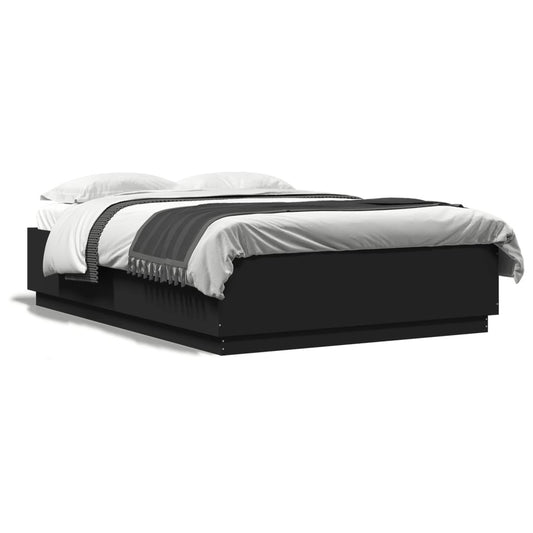 Bed Frame without Mattress Black 120x200 cm Bed Frame without Mattress Black 120x200 cm